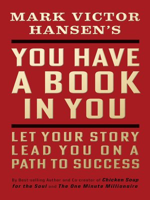 cover image of You Have a Book in You--Revised Edition